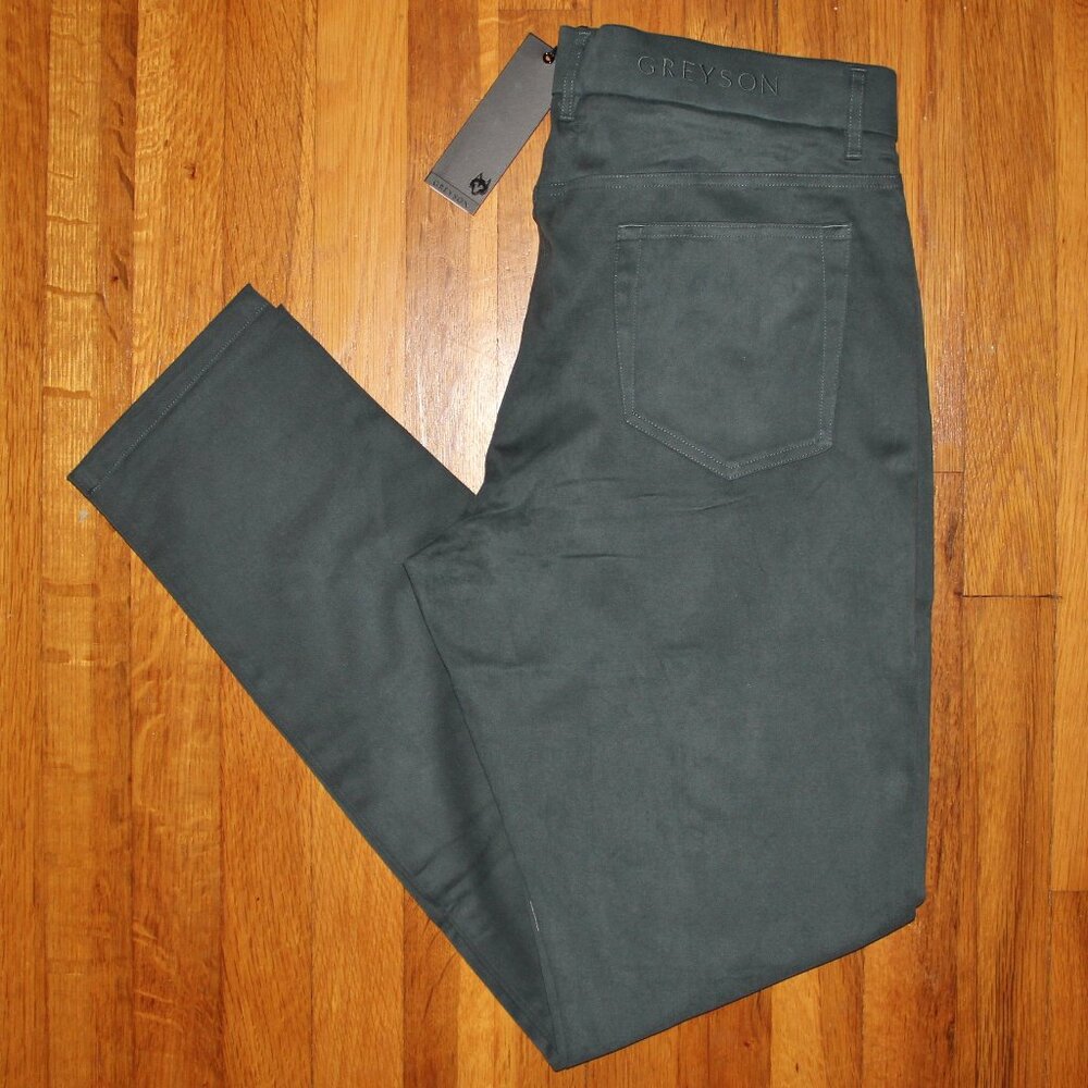 Greyson Armonk 5 Pocket Golf Trousers Men 34 38 40 Forest Green